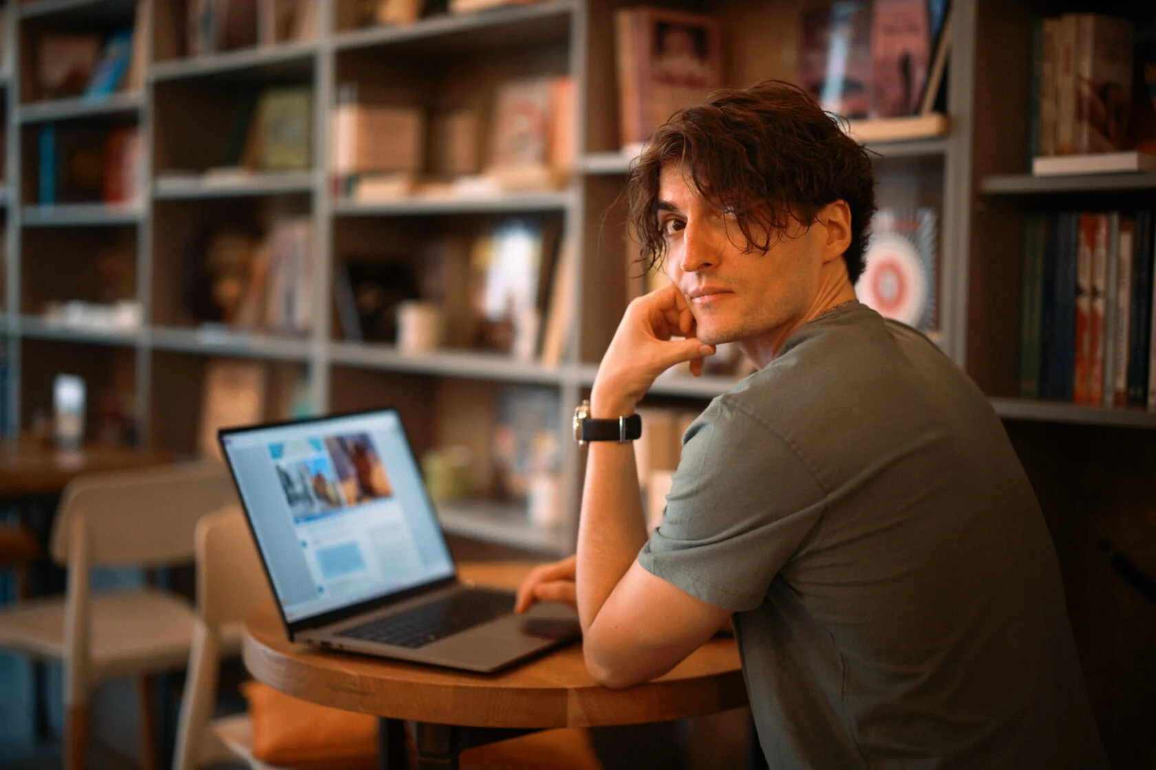 Vladimir Pavlovich teaching